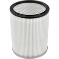 Global Equipment Cartridge Filter For 16 Gallon Wet/Dry Vacuums GLQ-H4142